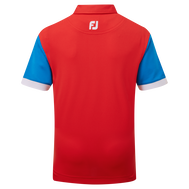 Junior Colour Block Pique