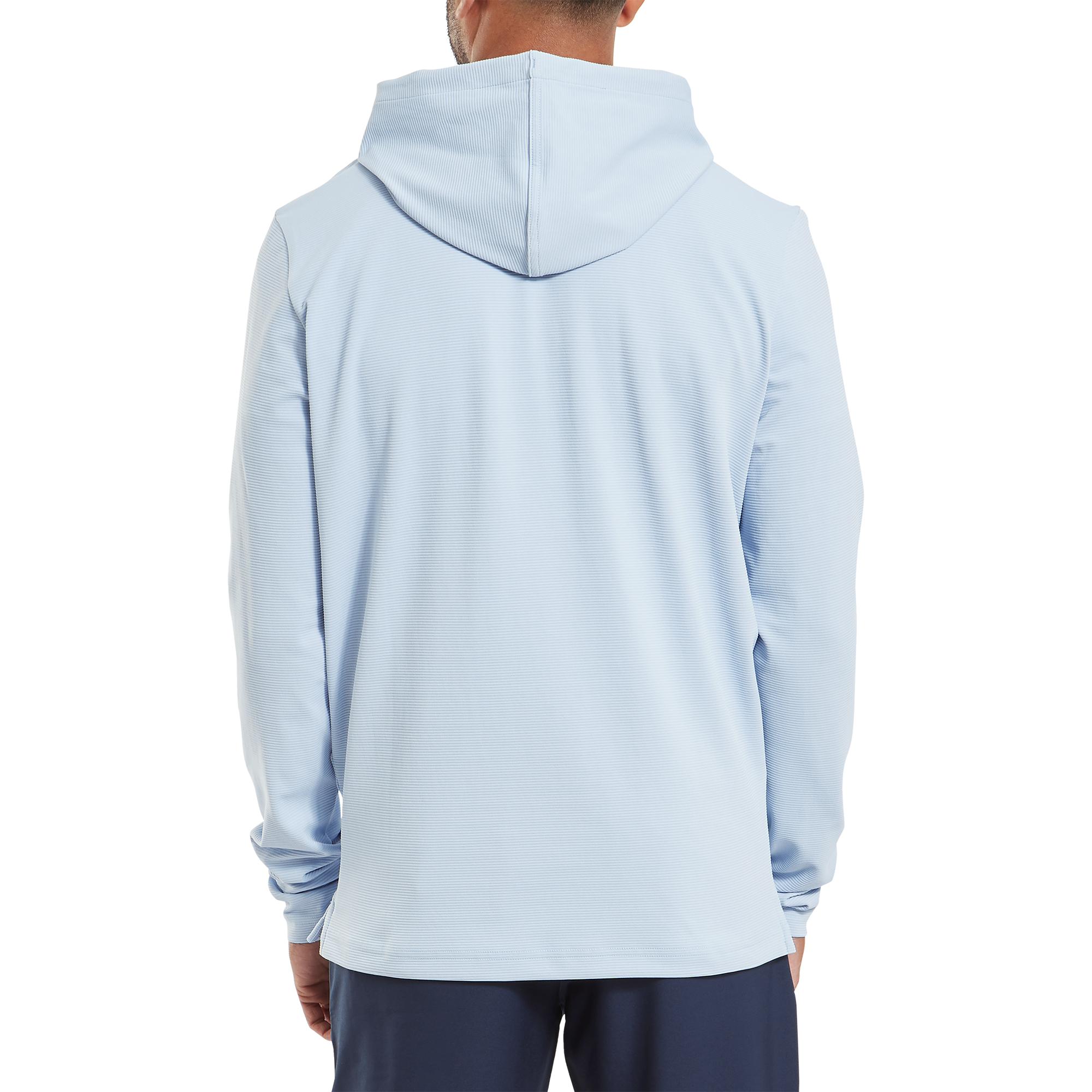 Hoodie Jacquard imprim&eacute; Ottoman