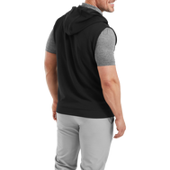 Hoodie sans manche full-zip