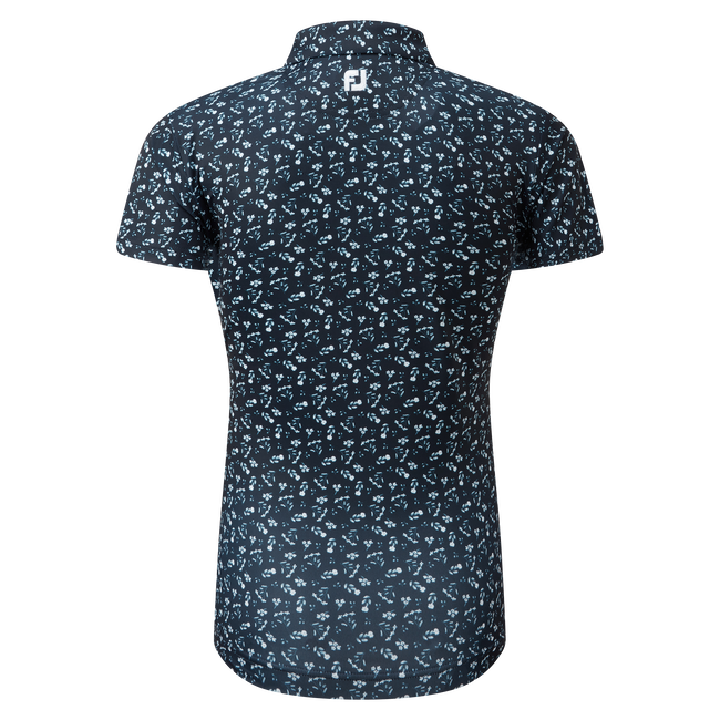 Floral Print Lisle