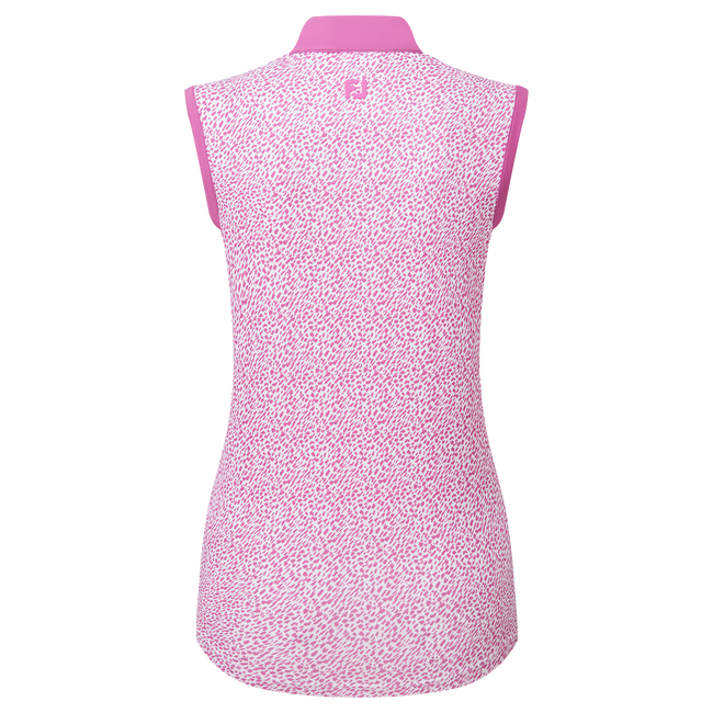 Animal Print Sleeveless Lisle