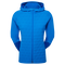 Blau mit Blumen