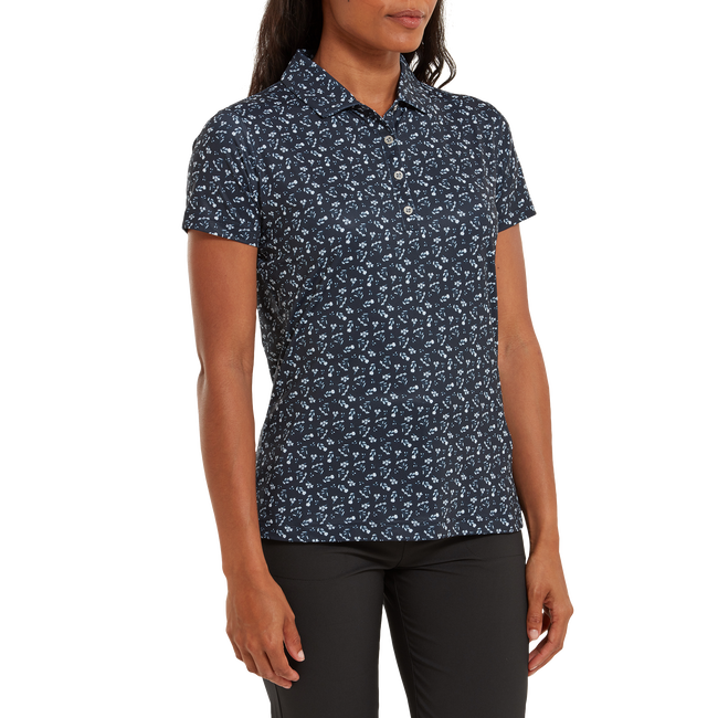 Floral Print Lisle