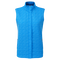 Blau mit Blumen