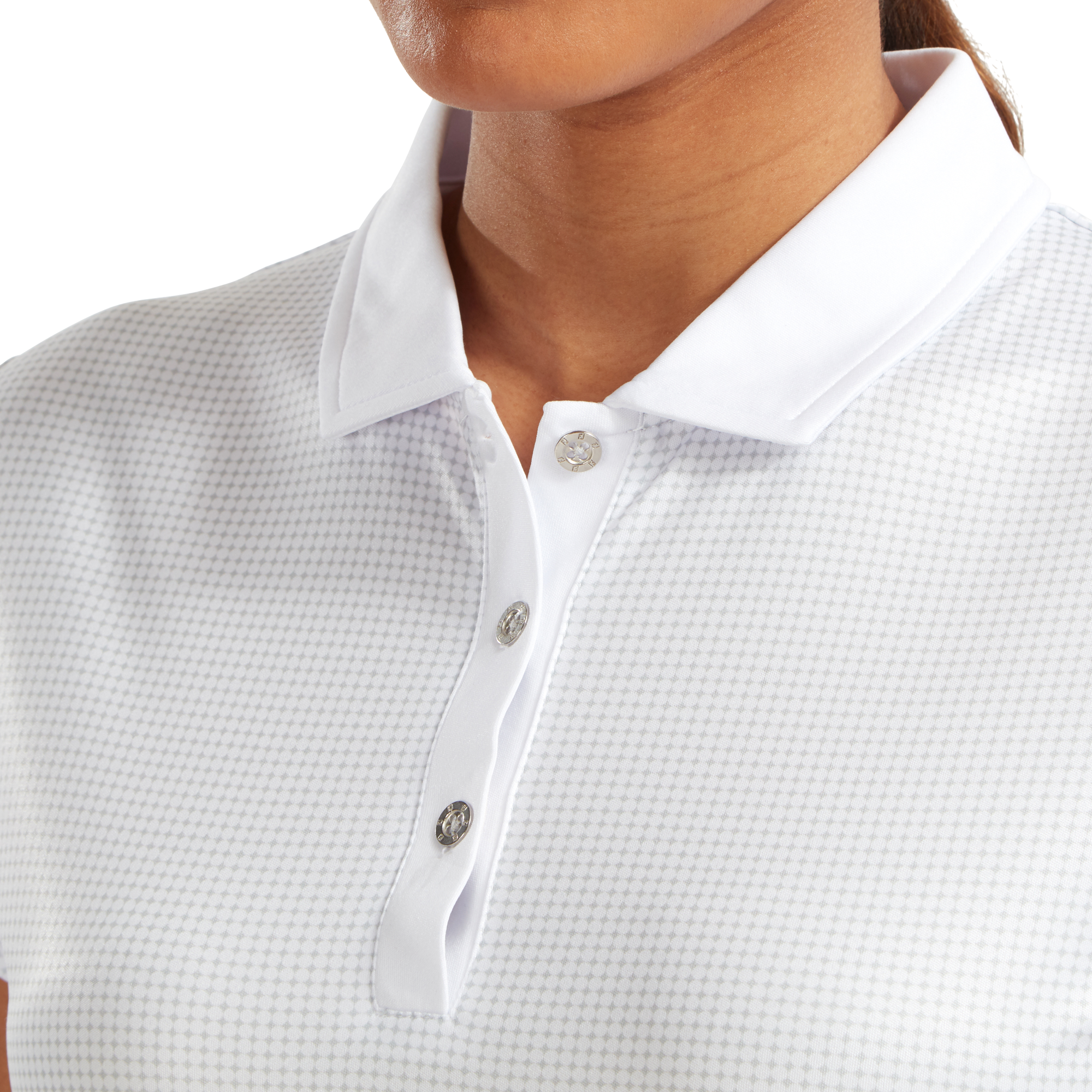 Women's Lisle Sleeveless Shirt with Neck Trim