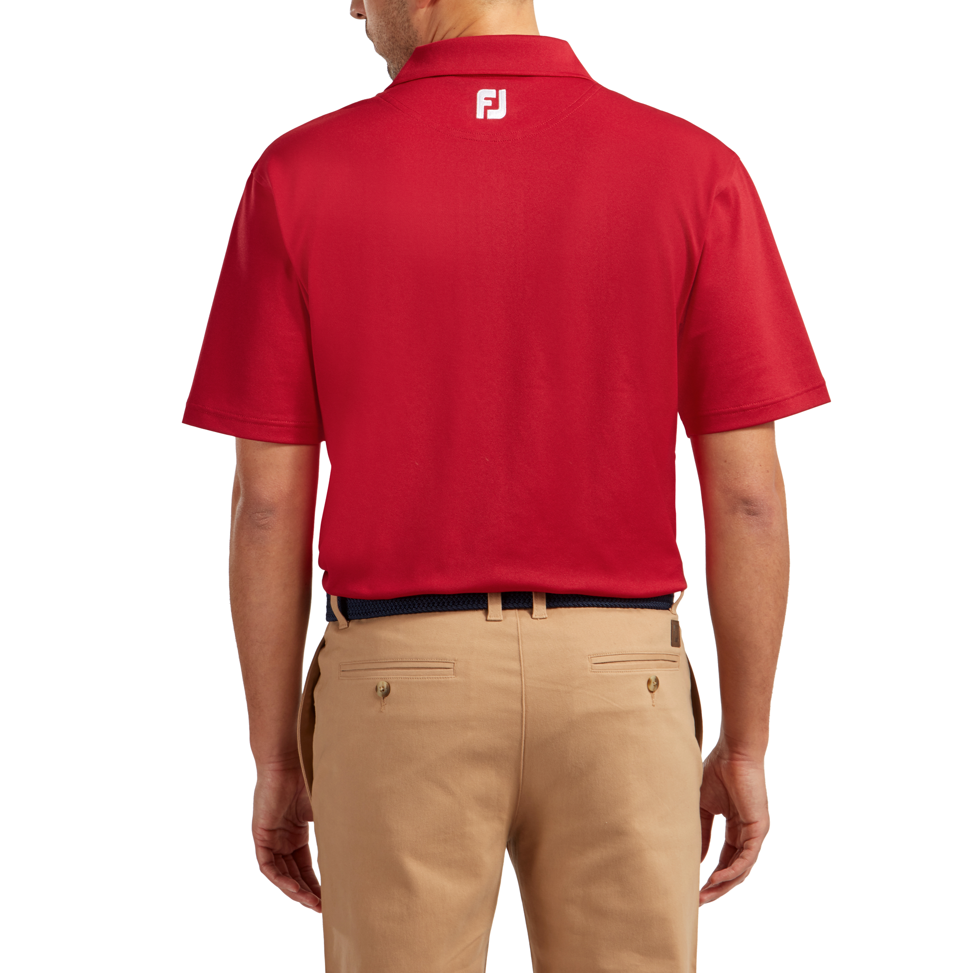 Stretch Pique Solid Knit Collar FootJoy EMEA