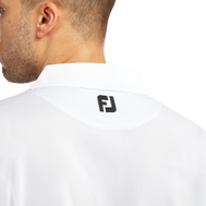 Stretch Pique Solid Knit Collar