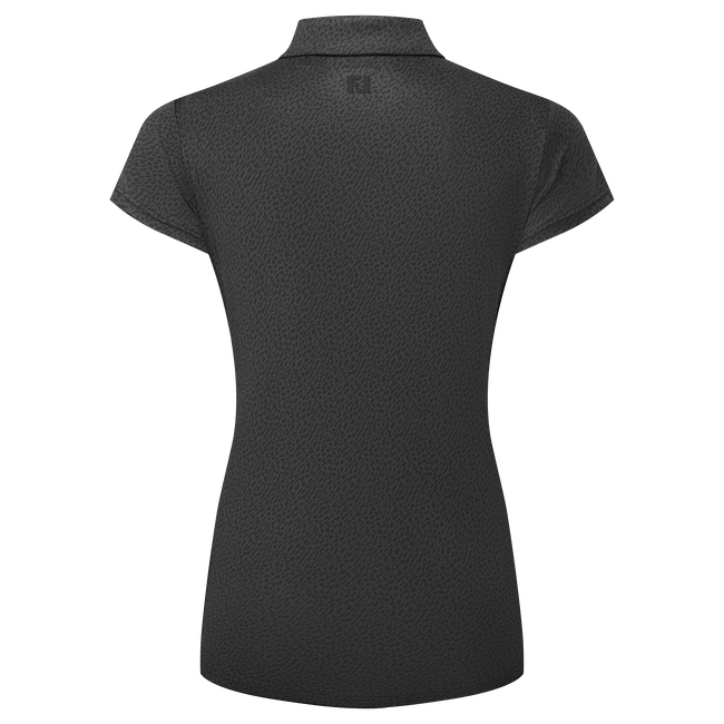 Animal Print Cap Sleeve Lisle