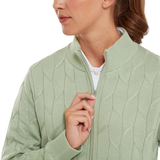 Women's Full-Zip Lined Pullover