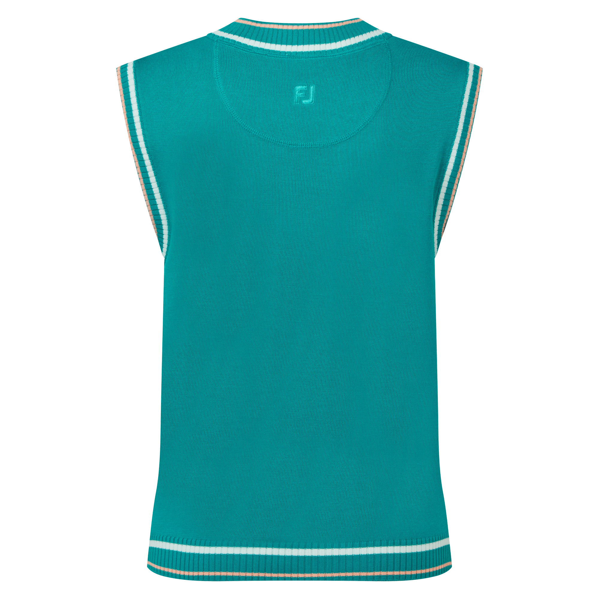 Sweat sans manche &agrave; col V