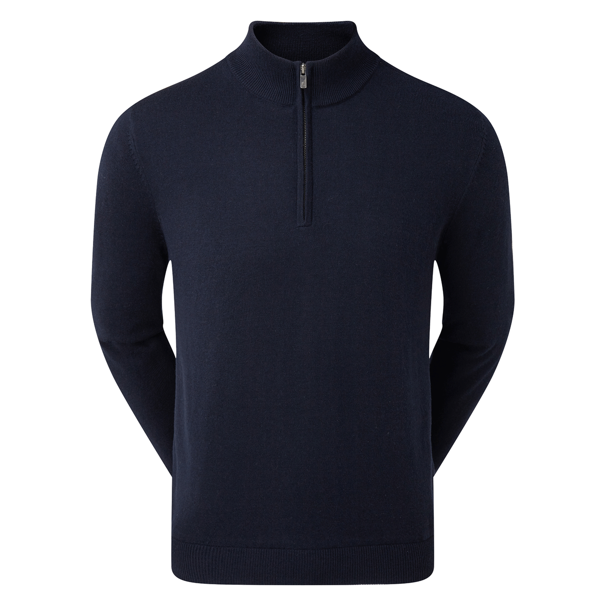 Wool Blend 1 2 Zip Lined Pullover FootJoy EMEA