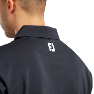 Stretch Pique Solid Knit Collar