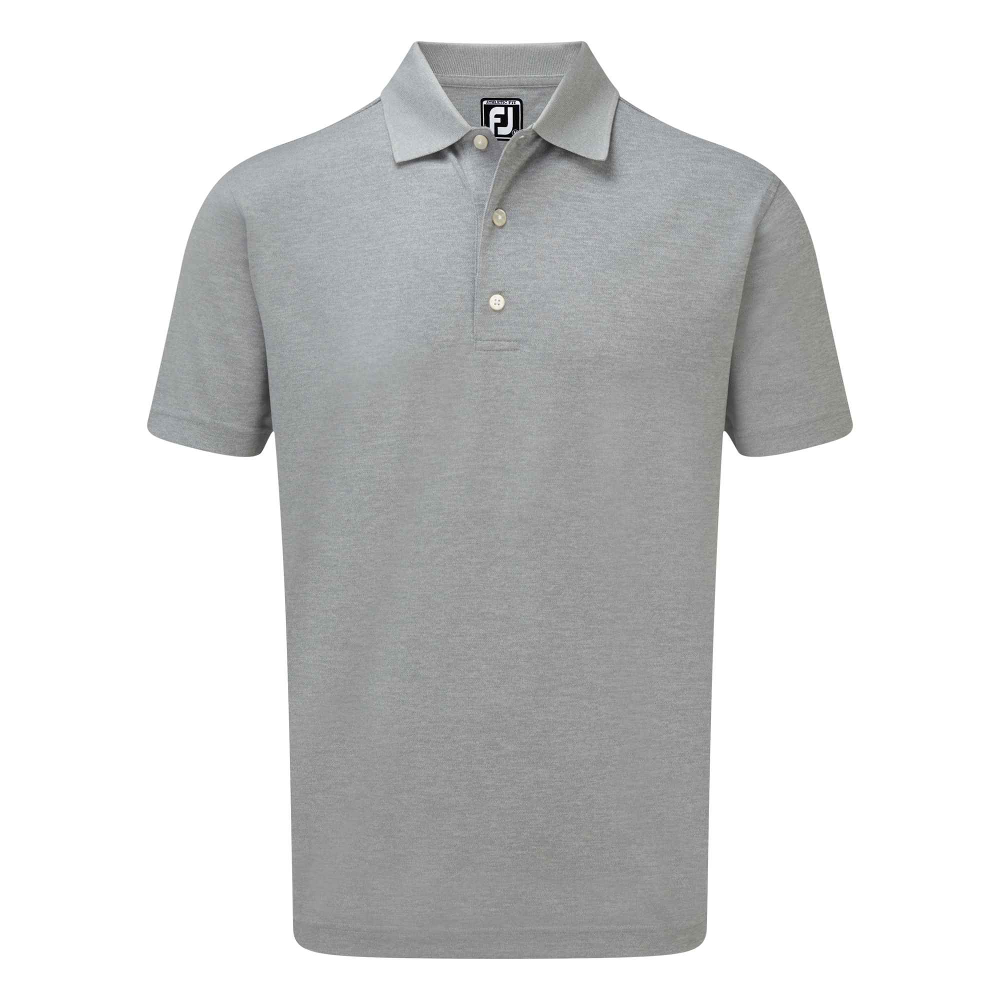 Stretch Pique Solid Rib Knit Collar FootJoy EMEA