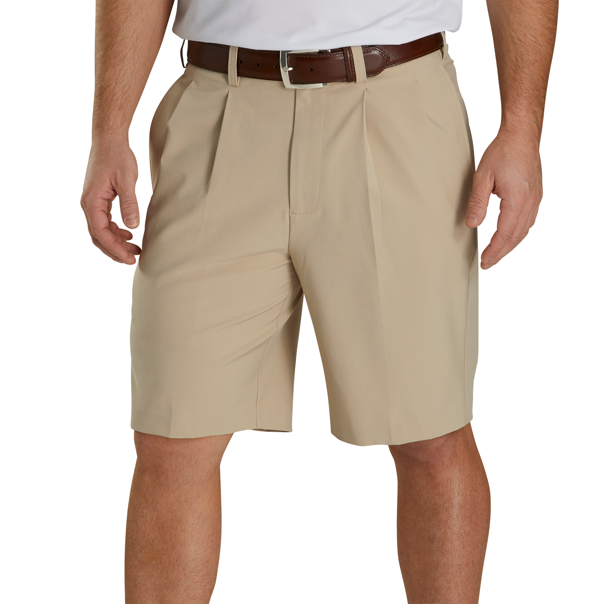 Pleated Golf Shorts For Men | 9.5 