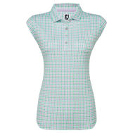 Polo Interlock imprimé Vichy