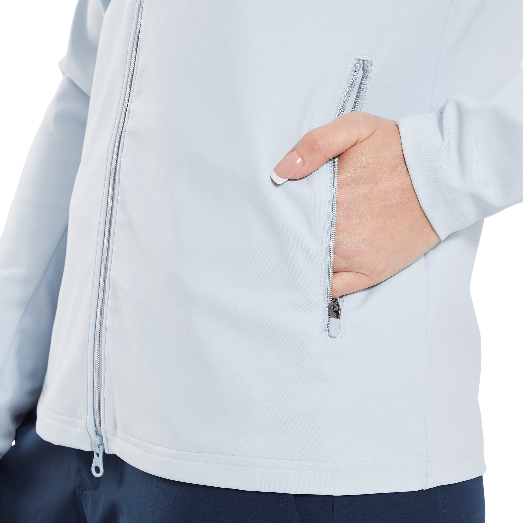 Full-Zip Debossed Midlayer