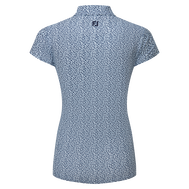 Animal Print Cap Sleeve Lisle