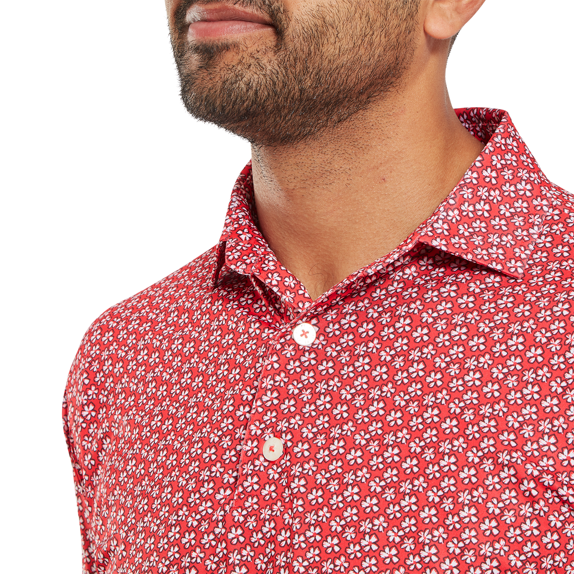 Floral Sketch Print Lisle