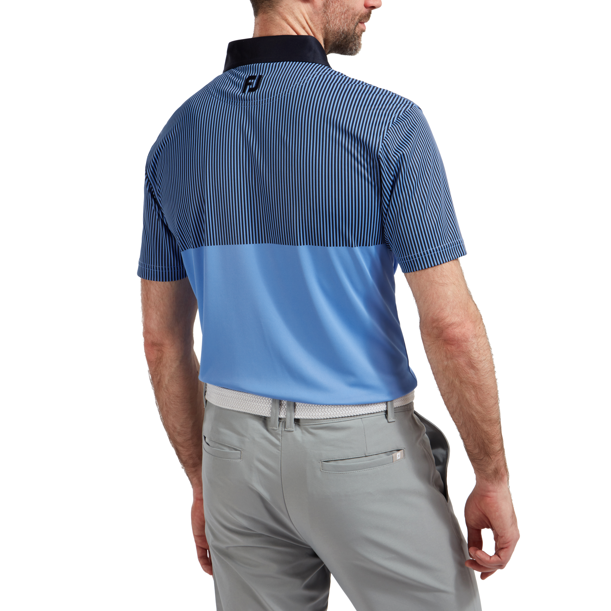 Smooth Pique Engineered Vertical Print