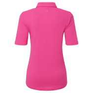 Polo piqué uni manches courtes