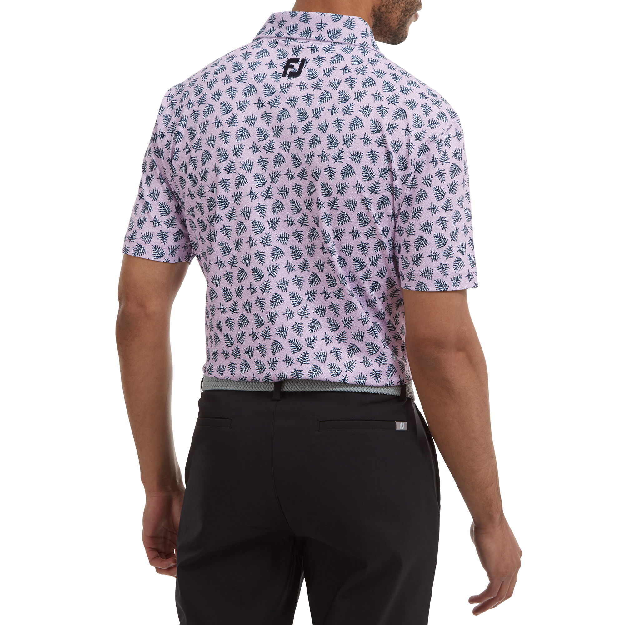 Shadow Palm Print Pique