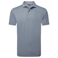 Polo en fil d'Ecosse impression texturée