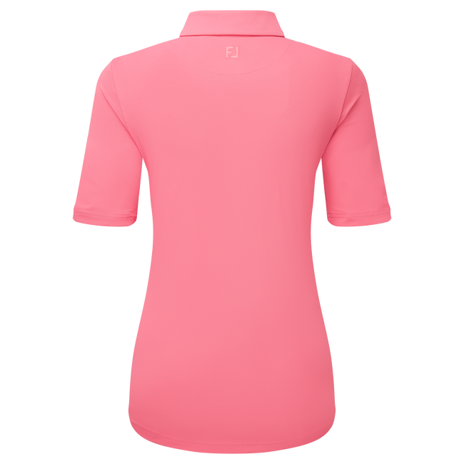 Half Sleeve Ruched Lisle