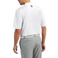 Stretch Pique Solid Knit Collar