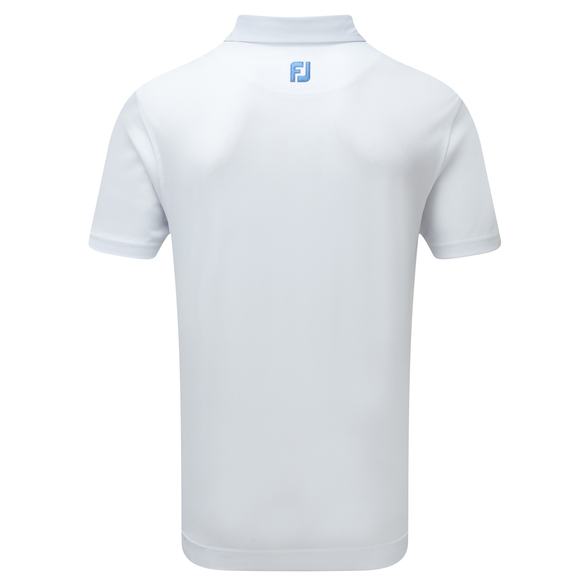 Stretch Pique With Micro Stripe Trim