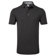 Polo en fil d'Ecosse imprimé points