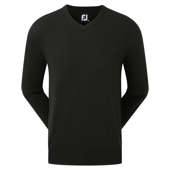 Wool Blend V-Neck Pullover