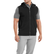Hoodie sans manche full-zip