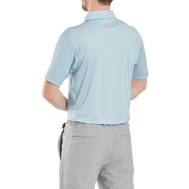 Polo en fil d'Ecosse imprimé tribale