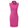Pikee-Kleid mit angedeuteten Cap-Ärmeln