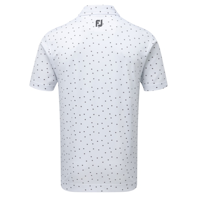 Stretch Pique Flower Print