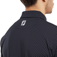 Stretch Lisle Dot Print