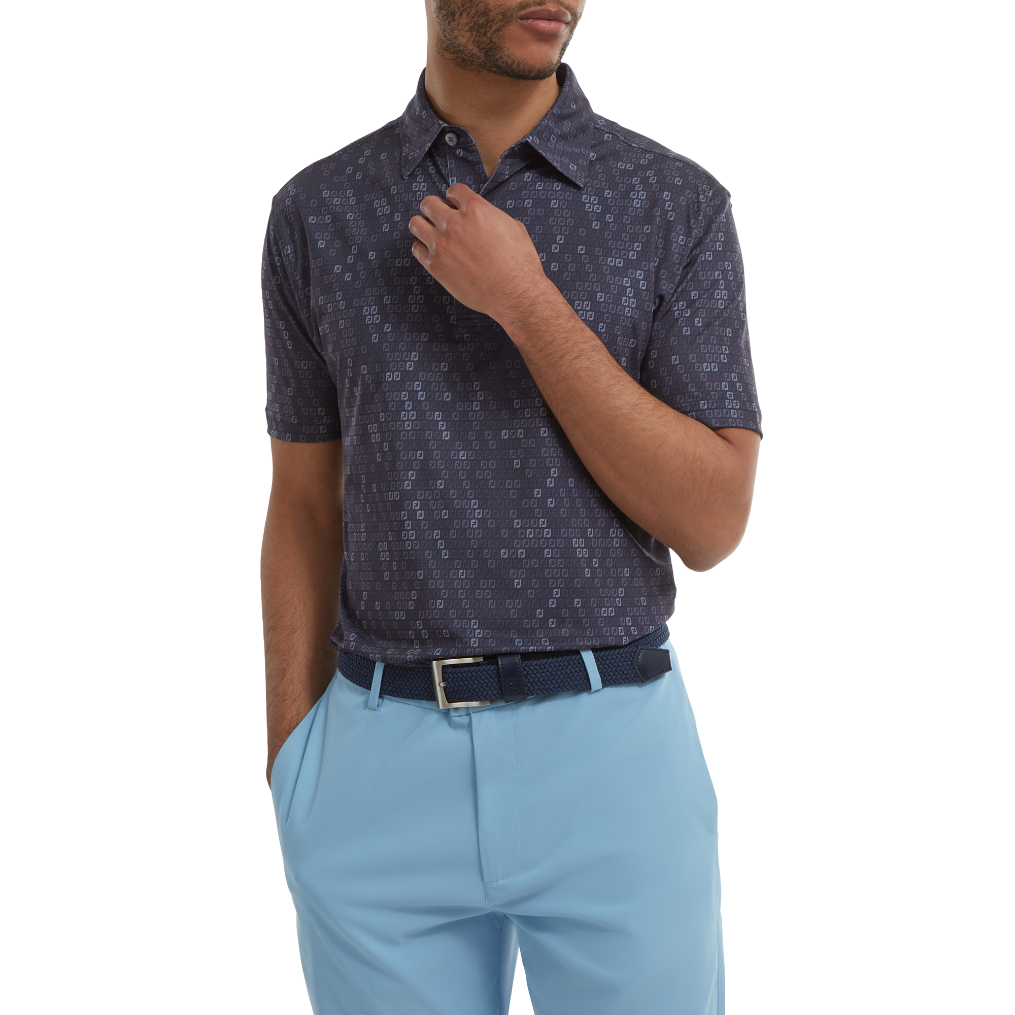 Digital Camo FJ Print Lisle