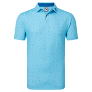 Polo piqué avec texture Tweed