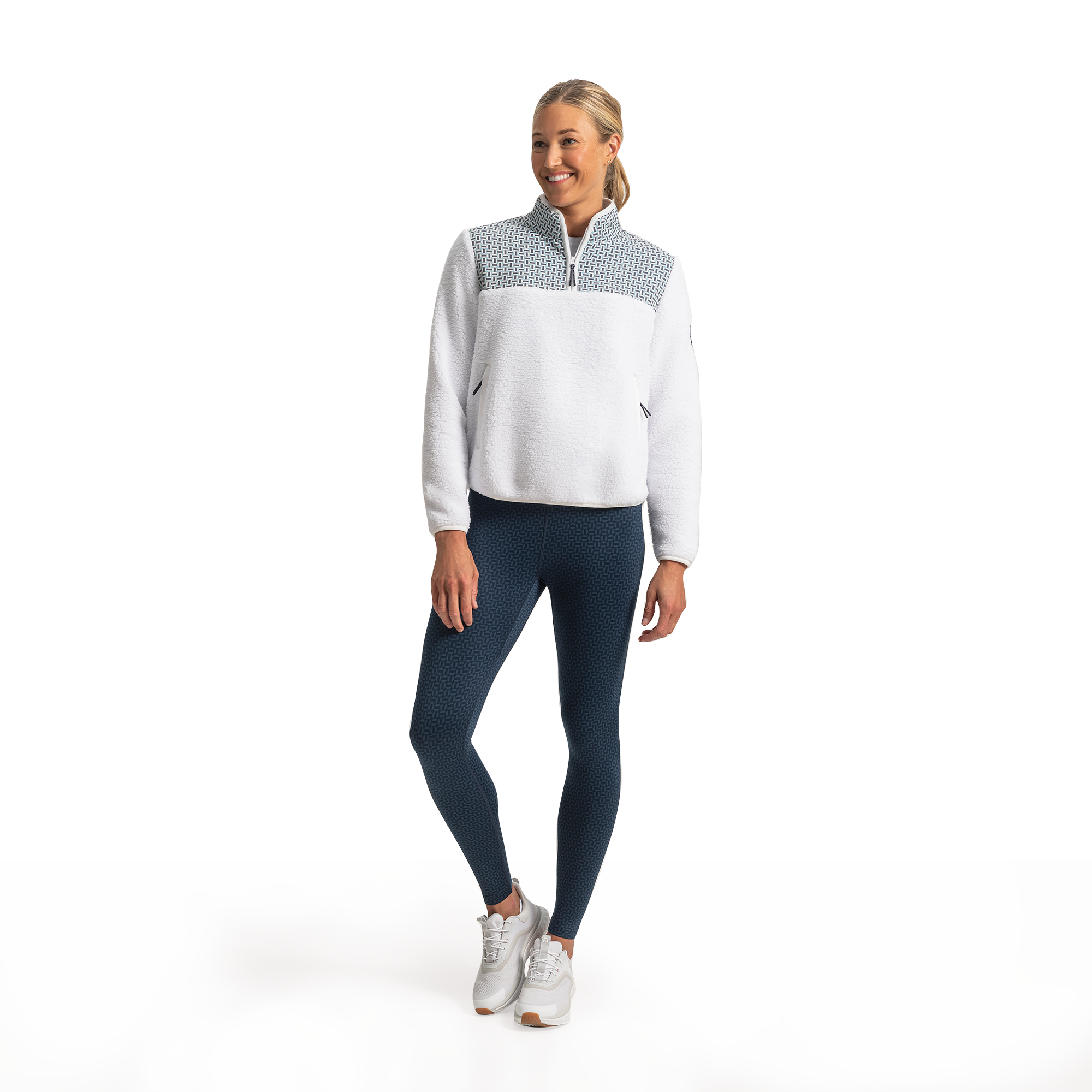 Apr&egrave;s Tee Sherpa Quarter-Zip Women