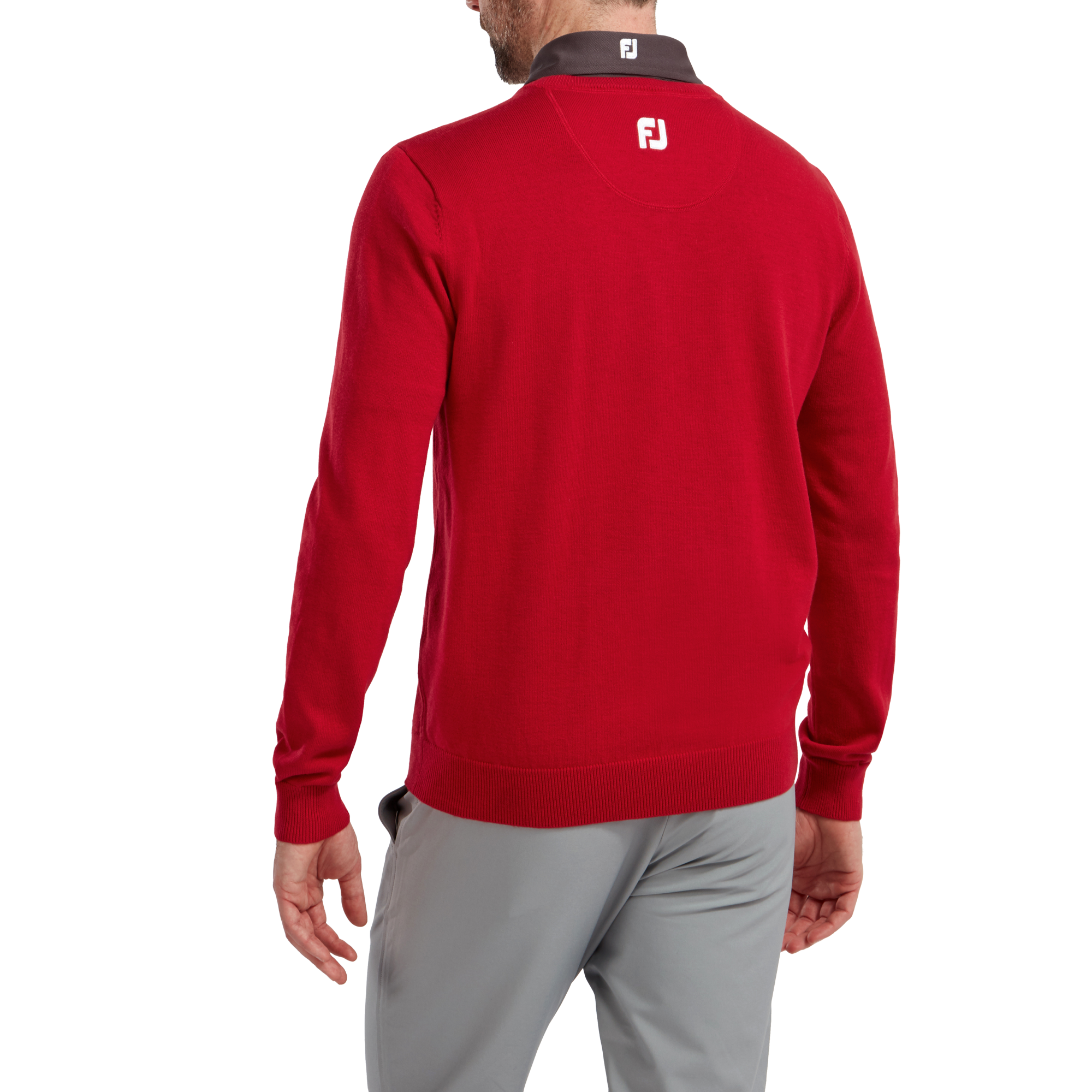 Wool Blend V-Neck Pullover