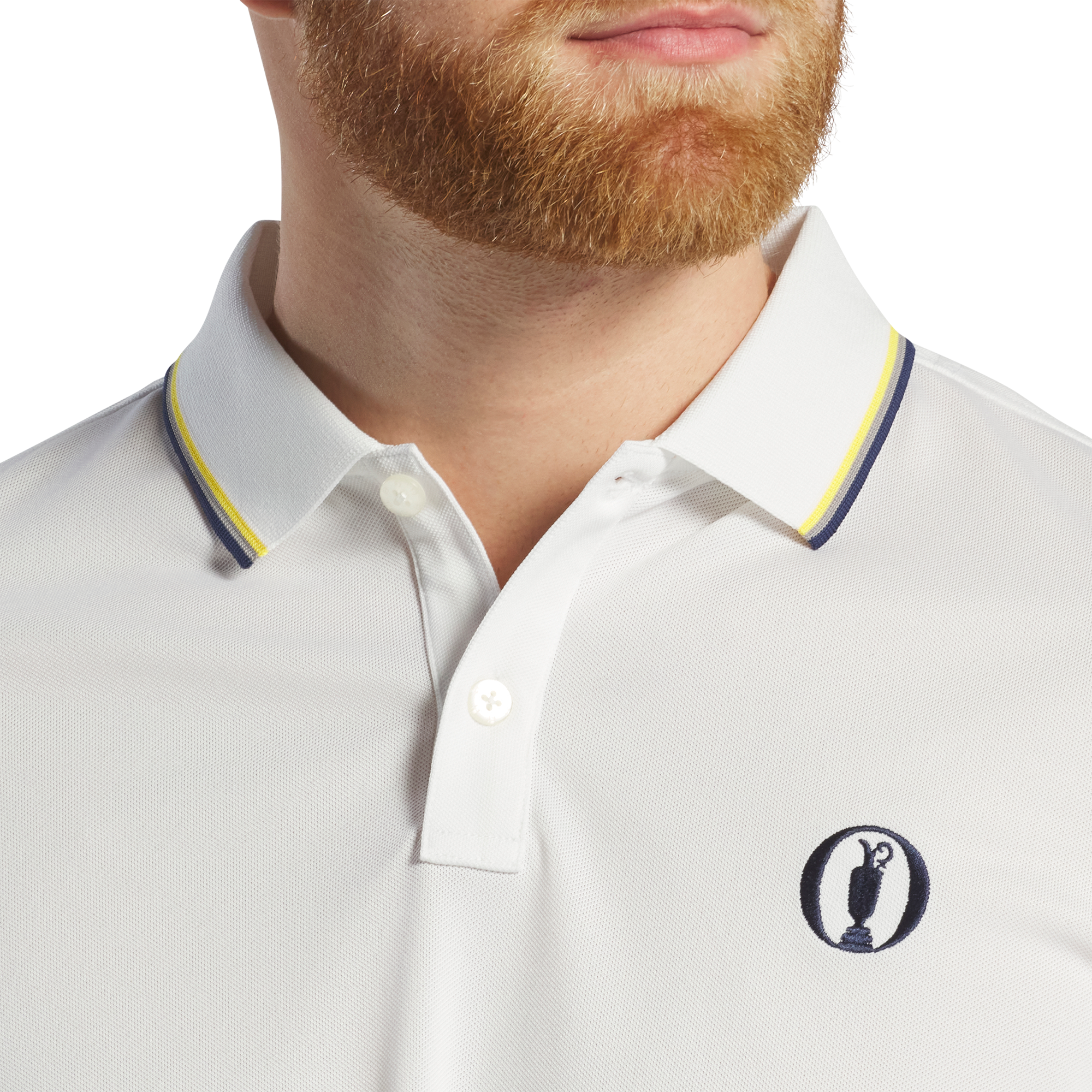 152nd Open Championship Solid with Trim Pique Shirt