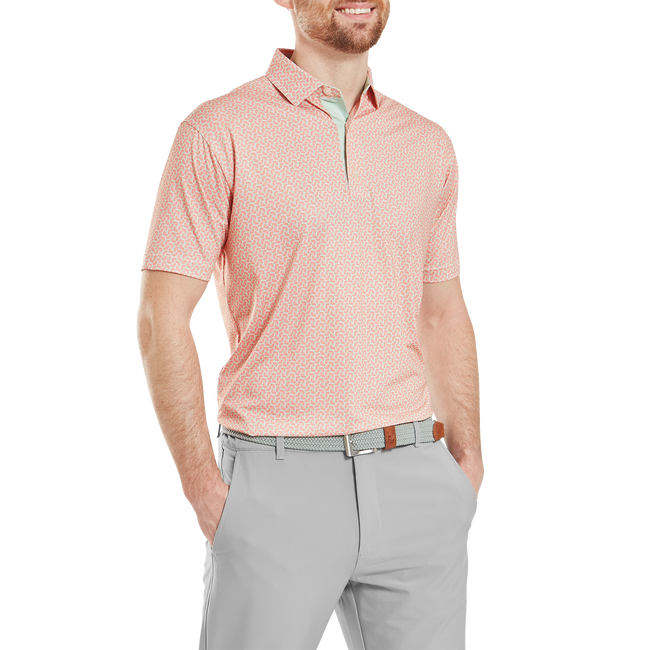 Citrus Print Lisle FootJoy EMEA - Main Image