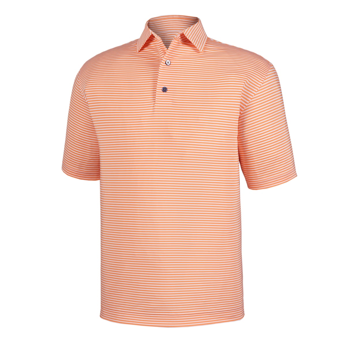 Striped top golf shirts