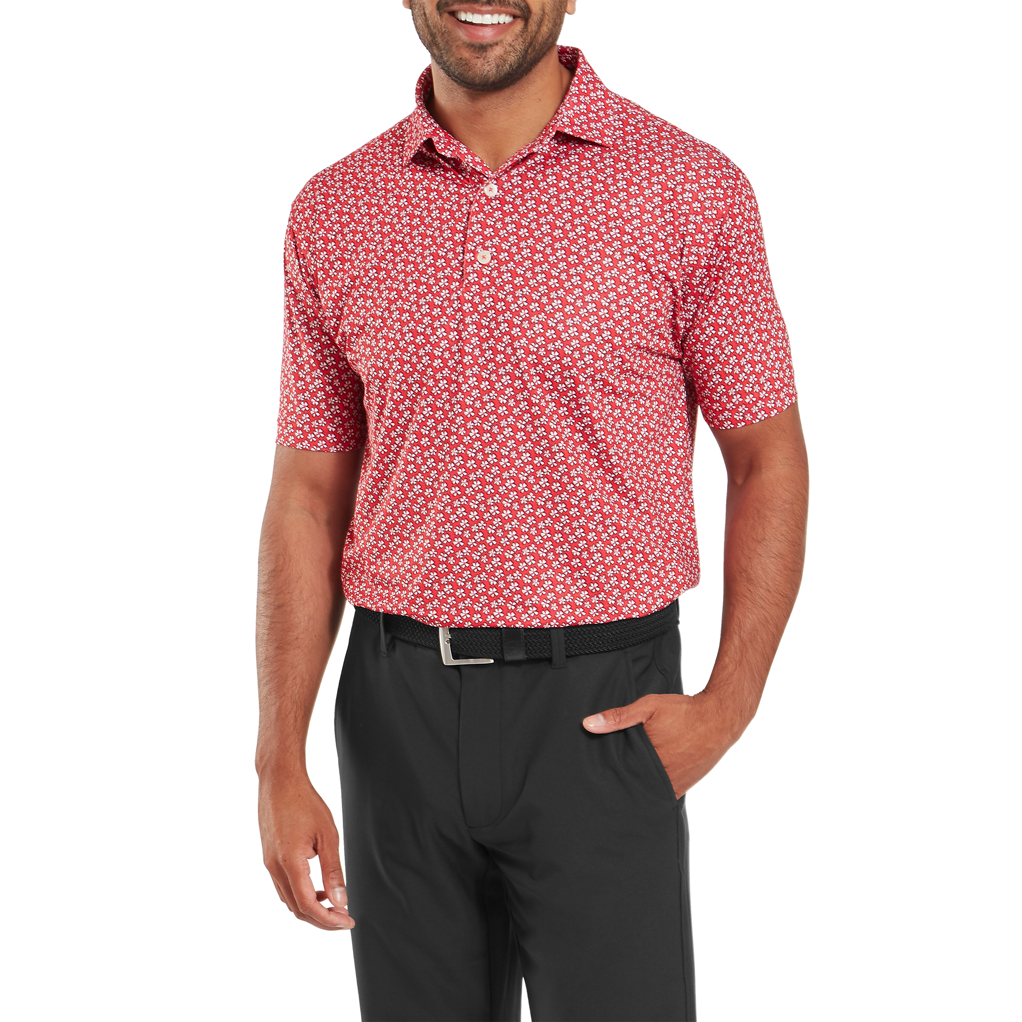 Floral Sketch Print Lisle