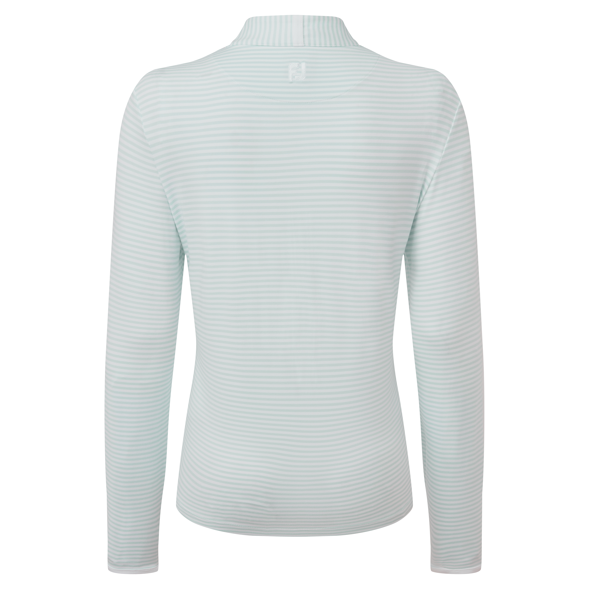 Full-Zip Lightweight Tonal Stripe Midlayer