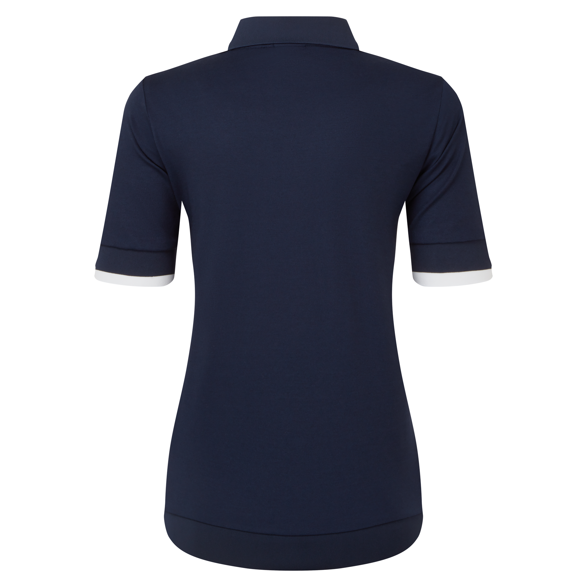 Polo en maille textur&eacute;e