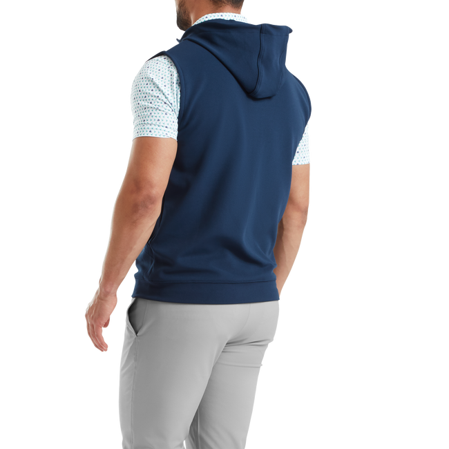 Hoodie sans manche full-zip