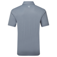 Polo en fil d'Ecosse impression texturée