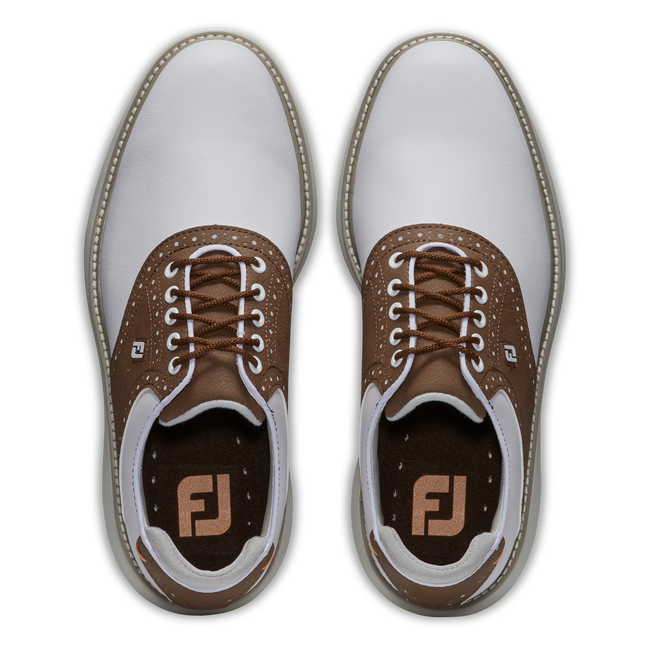 Traditionally Styled Golf Shoe FJ Traditions Mens FootJoy UK
