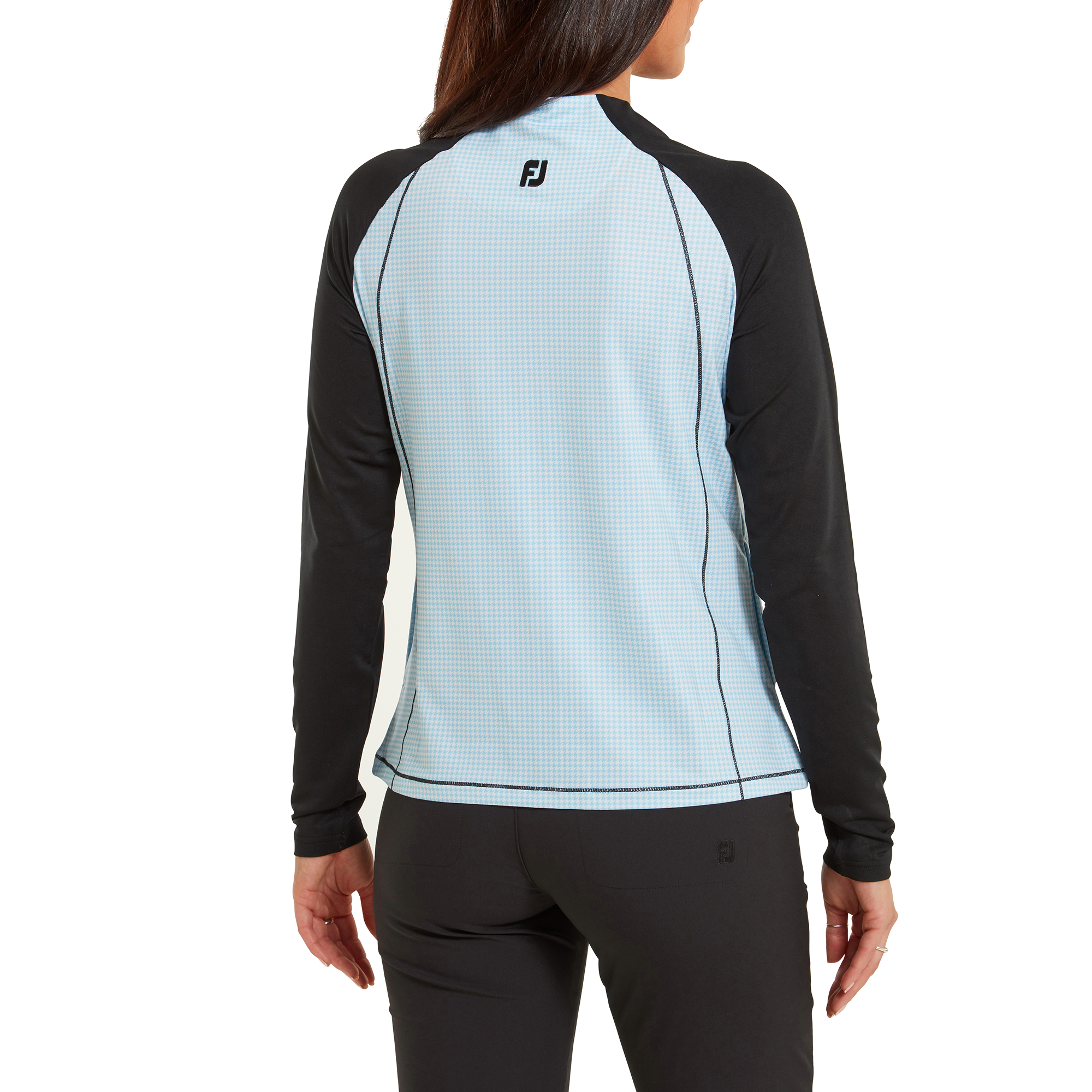 Houndstooth Printed Midlayer